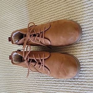 Cat & Jack Suede Fuzzy Lined Boots